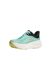 HOKA ONE ONE WOMEN'S BONDI 9-BLUE SPARK/MINT FLUORIDE