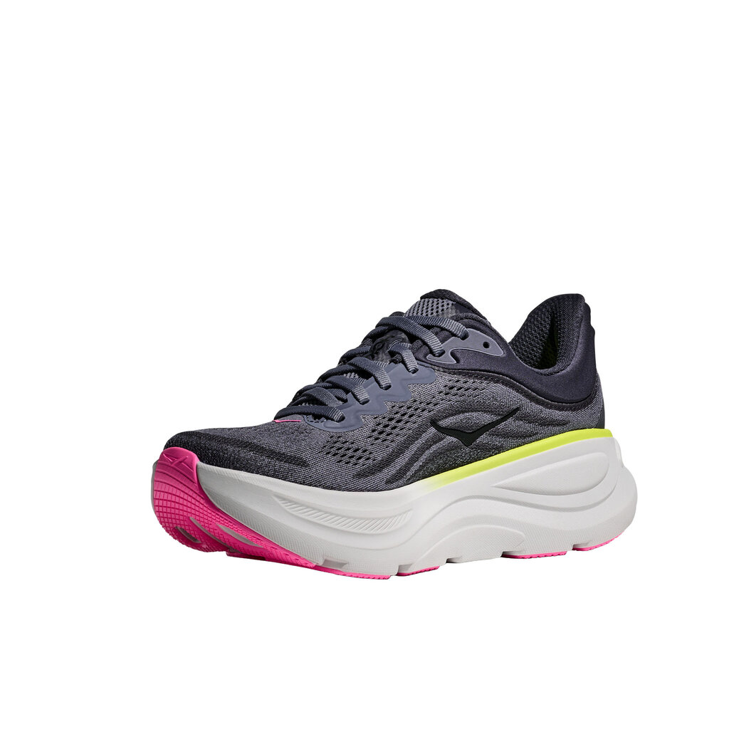 HOKA ONE ONE WOMEN'S BONDI 9-CHARCOAL GREY/GREY SKIES