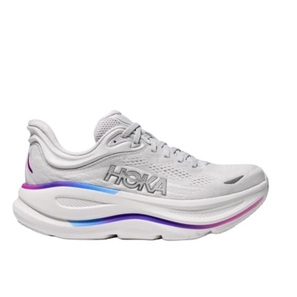 HOKA ONE ONE WOMEN'S BONDI 9-COSMIC GREY/WHITE