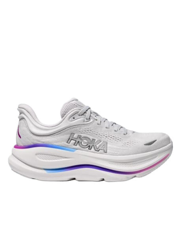 HOKA ONE ONE WOMEN'S BONDI 9-COSMIC GREY/WHITE