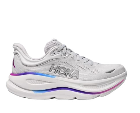 HOKA ONE ONE WOMEN'S BONDI 9-COSMIC GREY/WHITE