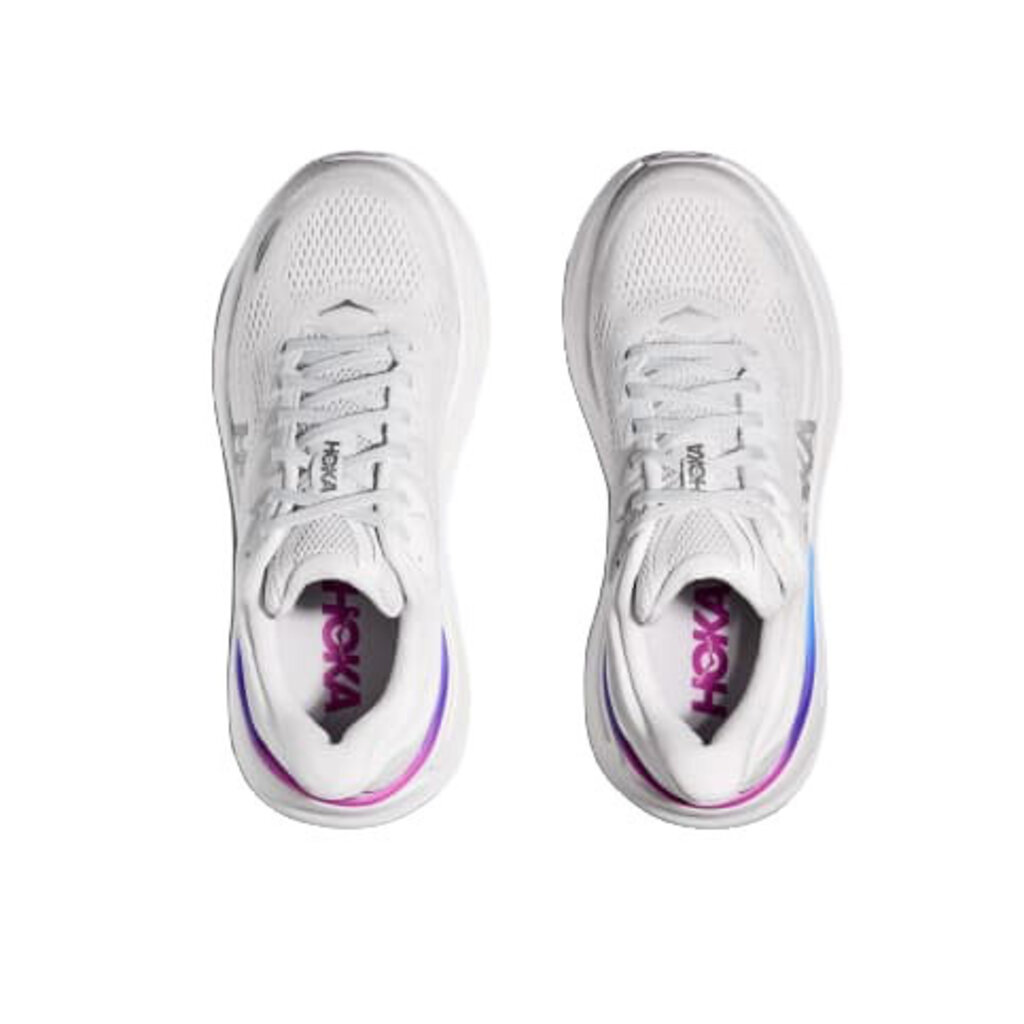HOKA ONE ONE WOMEN'S BONDI 9-COSMIC GREY/WHITE