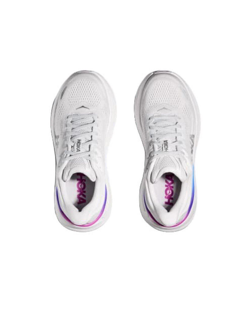 HOKA ONE ONE WOMEN'S BONDI 9-COSMIC GREY/WHITE