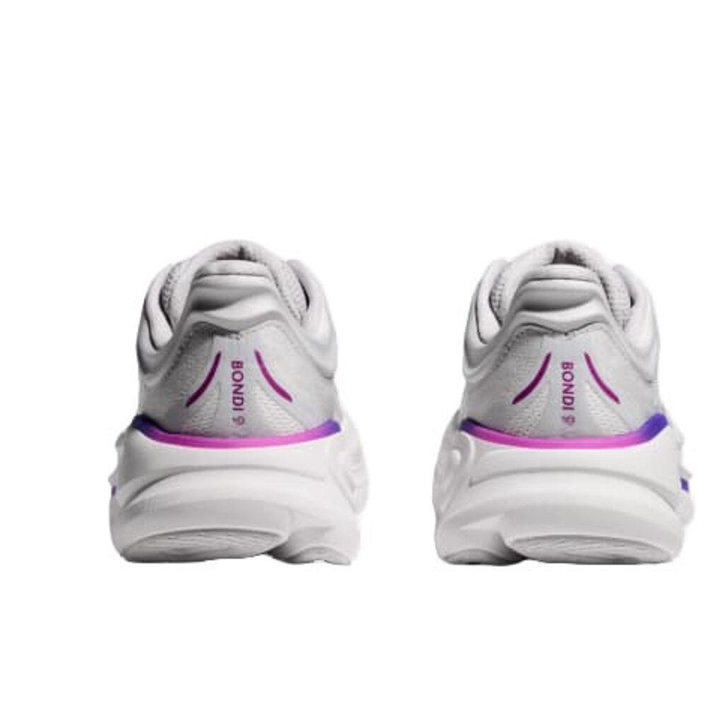 HOKA ONE ONE WOMEN'S BONDI 9-COSMIC GREY/WHITE