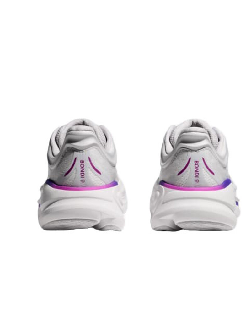 HOKA ONE ONE WOMEN'S BONDI 9-COSMIC GREY/WHITE