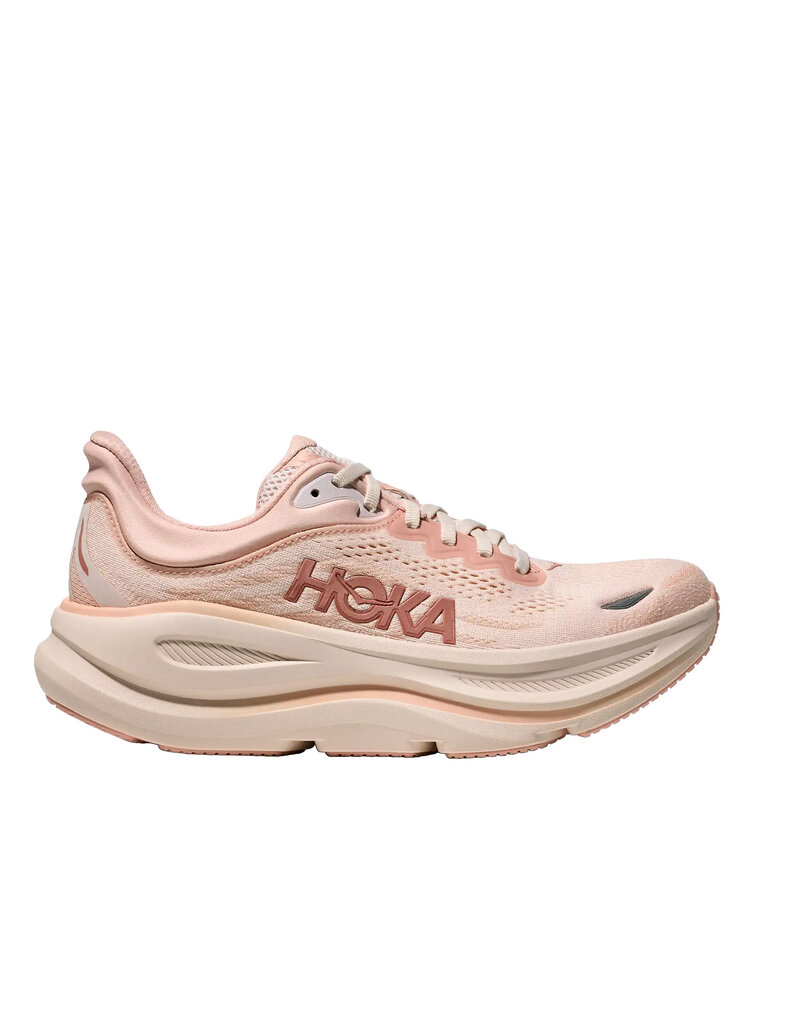 HOKA ONE ONE WOMEN'S BONDI 9-ROSE LATTE/ROSE CREAM