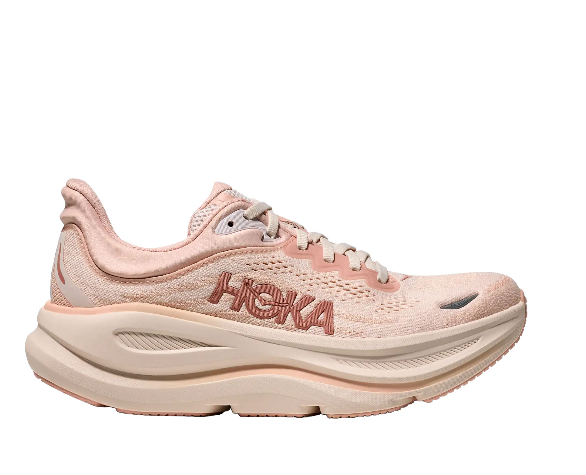 HOKA ONE ONE WOMEN'S BONDI 9-ROSE LATTE/ROSE CREAM