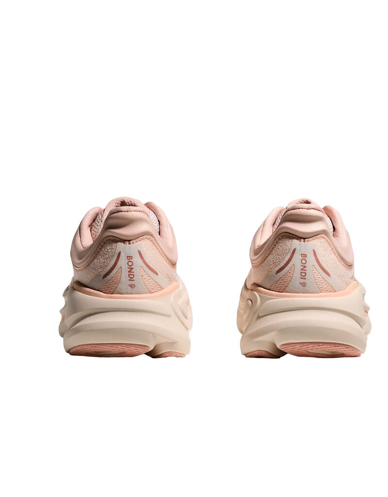 HOKA ONE ONE WOMEN'S BONDI 9-ROSE LATTE/ROSE CREAM