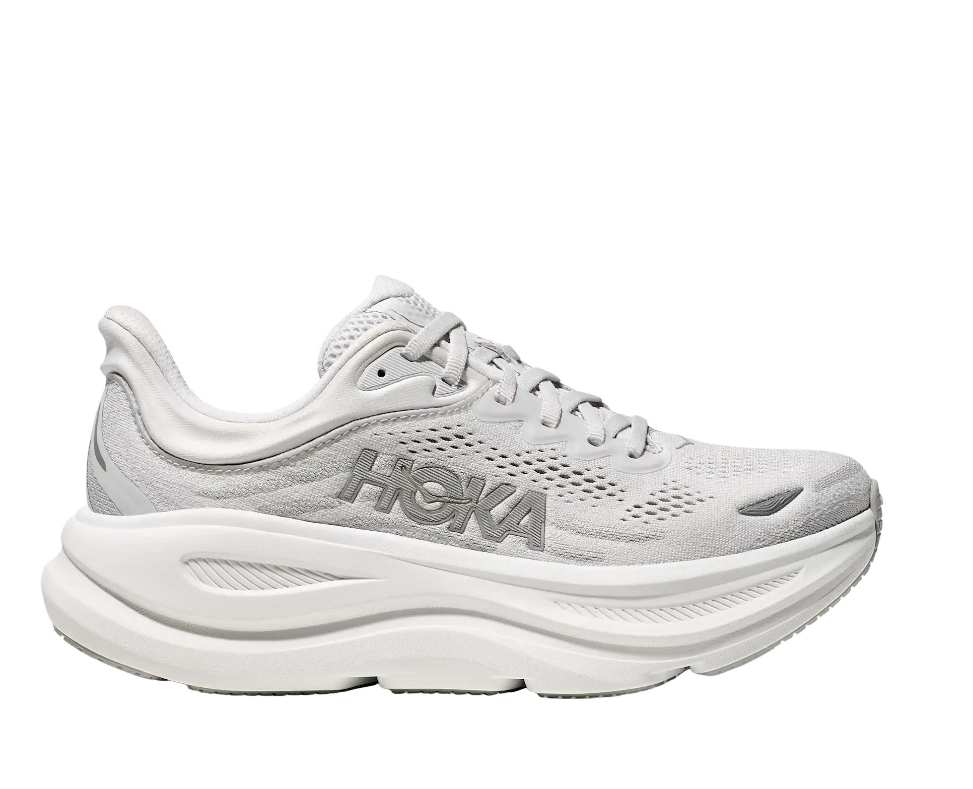 HOKA ONE ONE WOMEN'S BONDI 9-STARDUST/SILVER