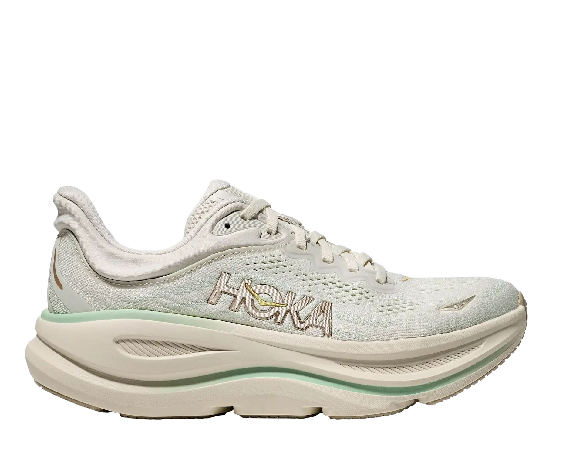HOKA ONE ONE WOMEN'S BONDI 9-TRUFFLE SEA/SEA GLASS