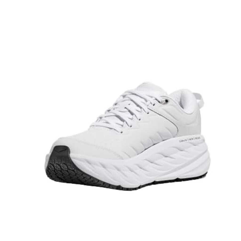 HOKA ONE ONE WOMEN'S BONDI SLIP RESISTANT-WHITE