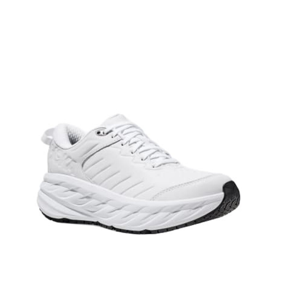 HOKA ONE ONE WOMEN'S BONDI SLIP RESISTANT-WHITE