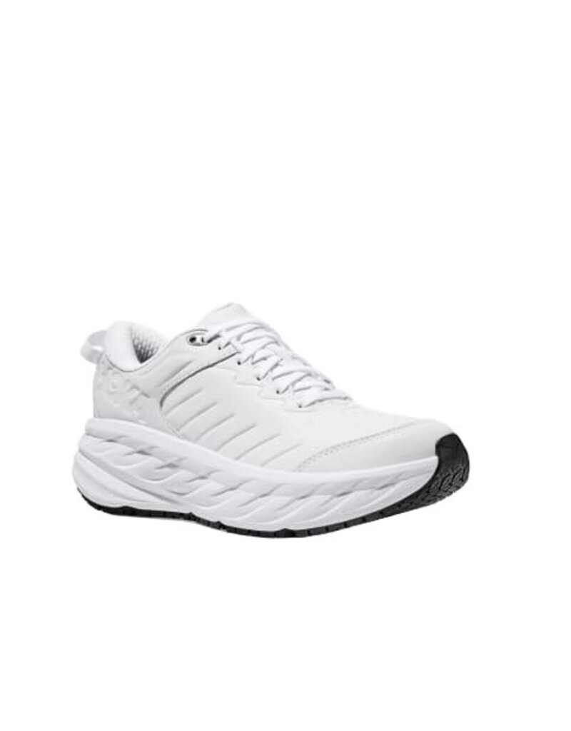 HOKA ONE ONE WOMEN'S BONDI SLIP RESISTANT-WHITE