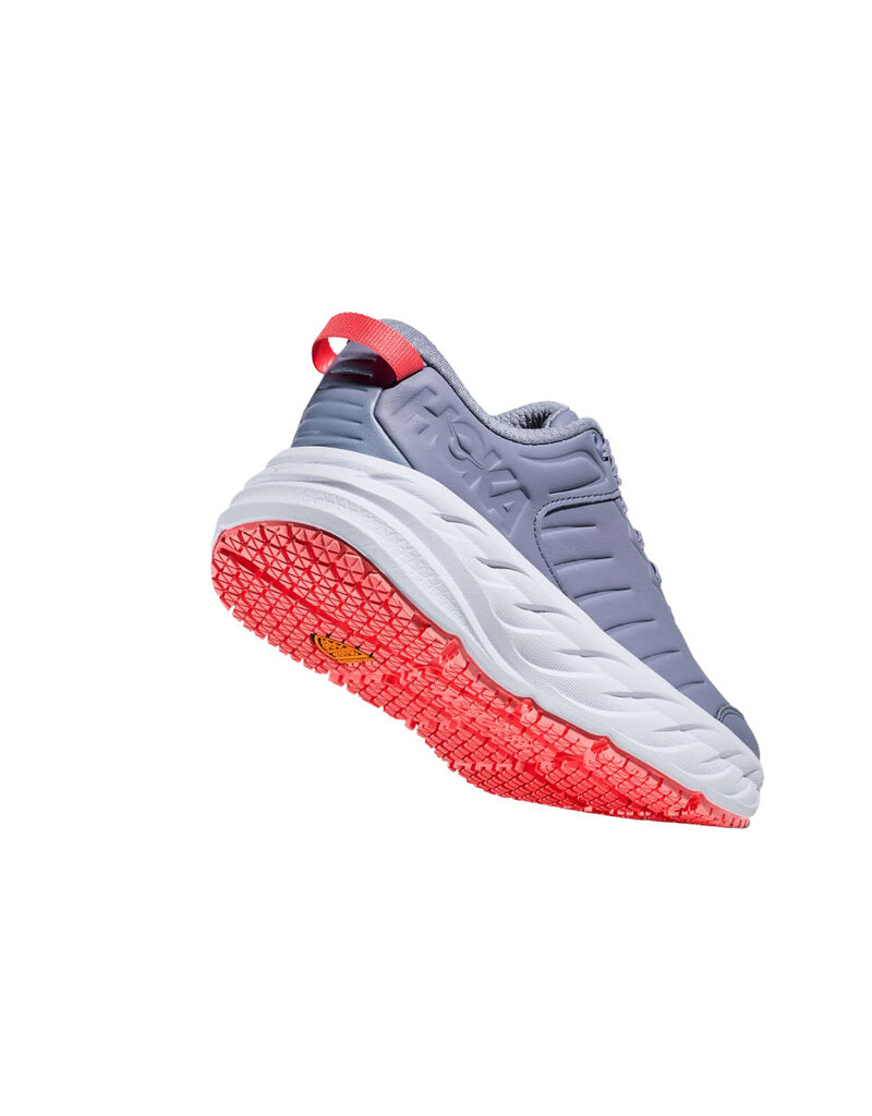 HOKA ONE ONE WOMEN'S BONDI SLIP-RESISTANT-MOONLIGHT/PALE DUSK