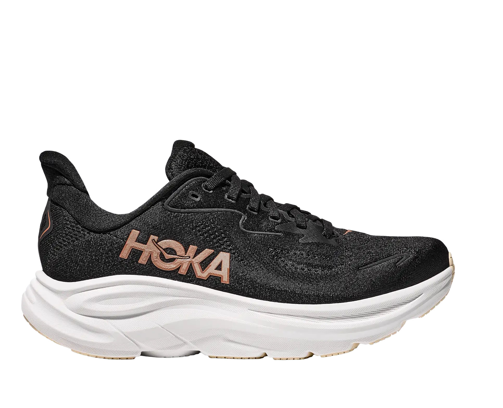 HOKA ONE ONE WOMEN'S CLIFTON 10-BLACK/ROSE GOLD