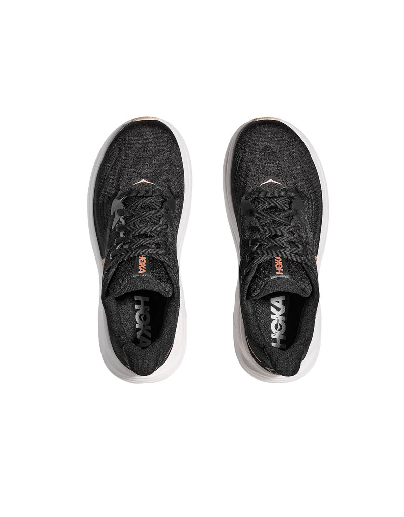 HOKA ONE ONE WOMEN'S CLIFTON 10-BLACK/ROSE GOLD