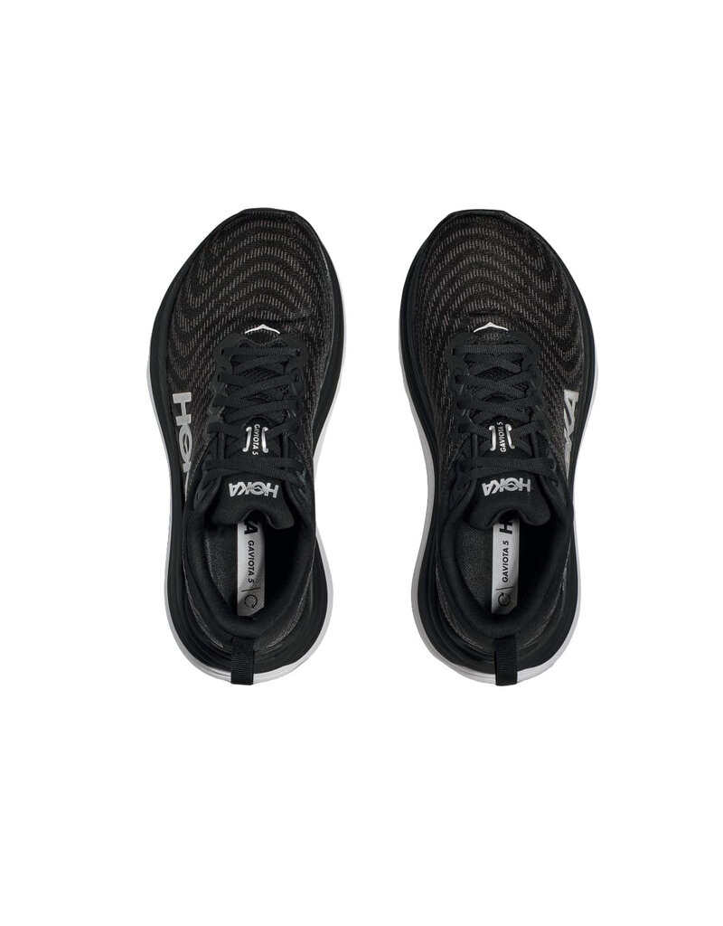 HOKA ONE ONE WOMEN'S GAVIOTA 5-BLACK/WHITE