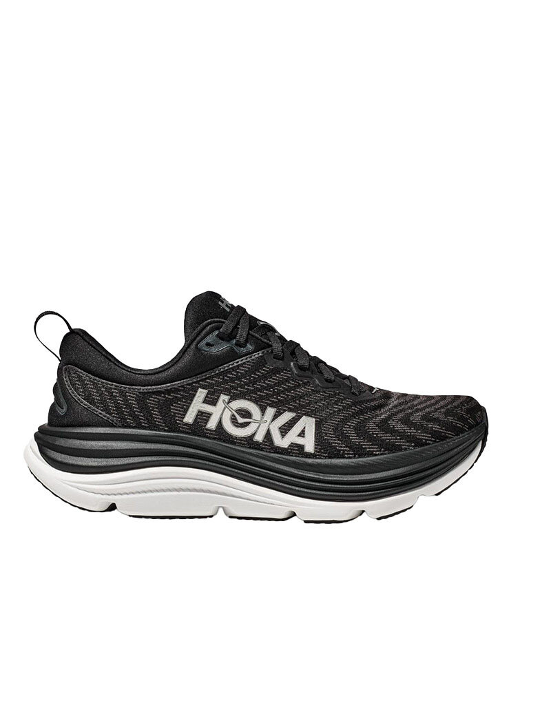HOKA ONE ONE WOMEN'S GAVIOTA 5-BLACK/WHITE