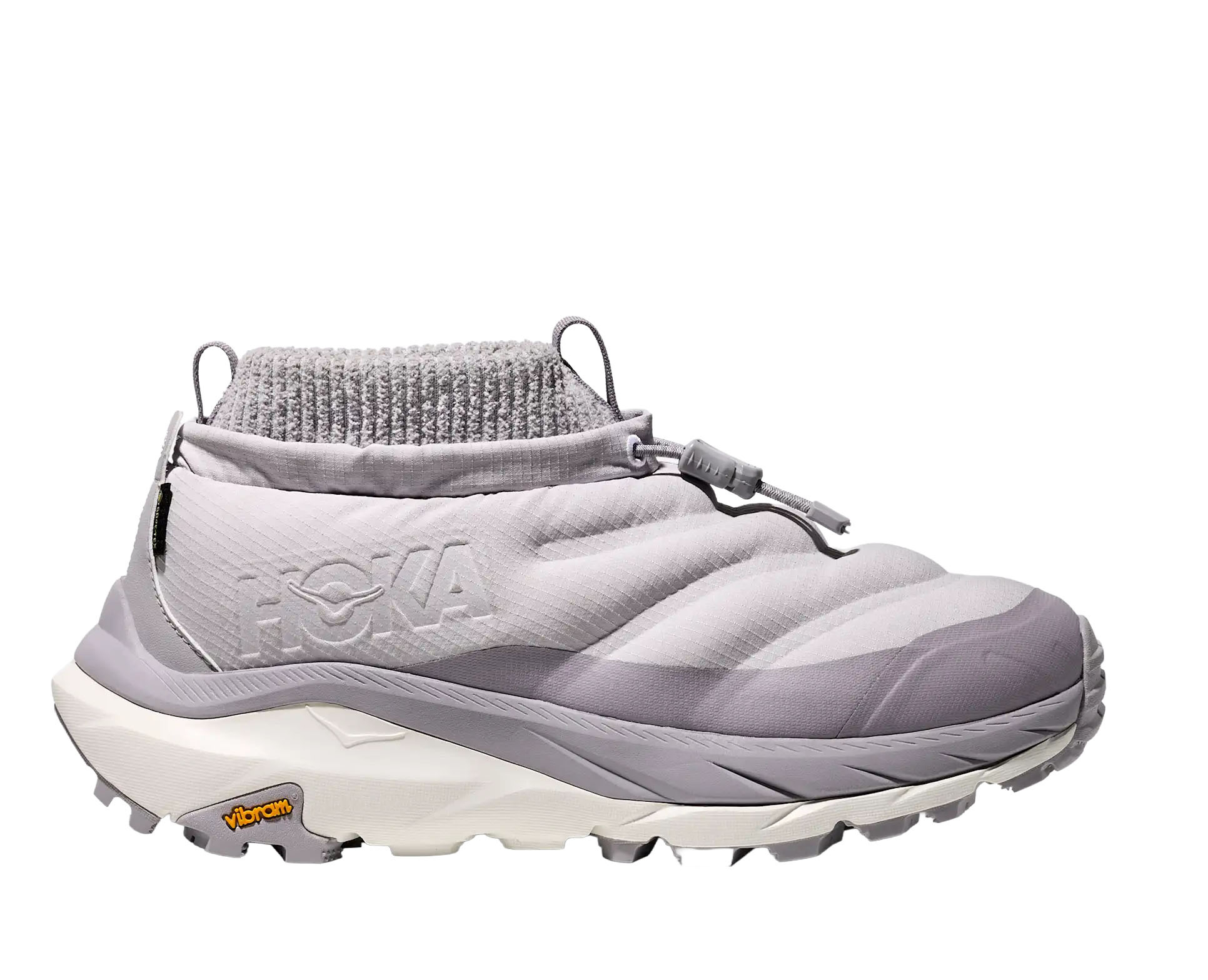 HOKA ONE ONE WOMEN'S KAHA 2 FROST MOC GTX-ASH GREY/FOGGY GREY