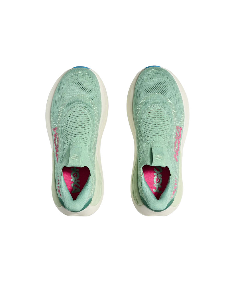 HOKA ONE ONE WOMEN'S SKYWARD LACELESS-JADEITE/SEA GLASS