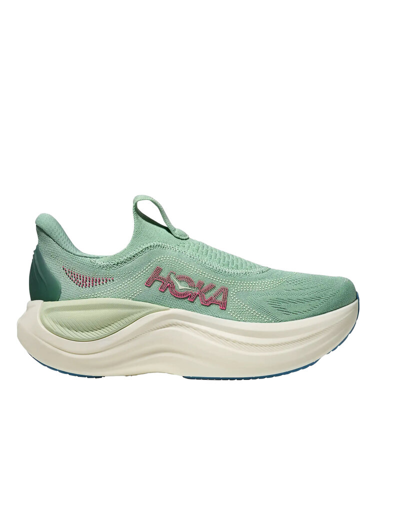 HOKA ONE ONE WOMEN'S SKYWARD LACELESS-JADEITE/SEA GLASS