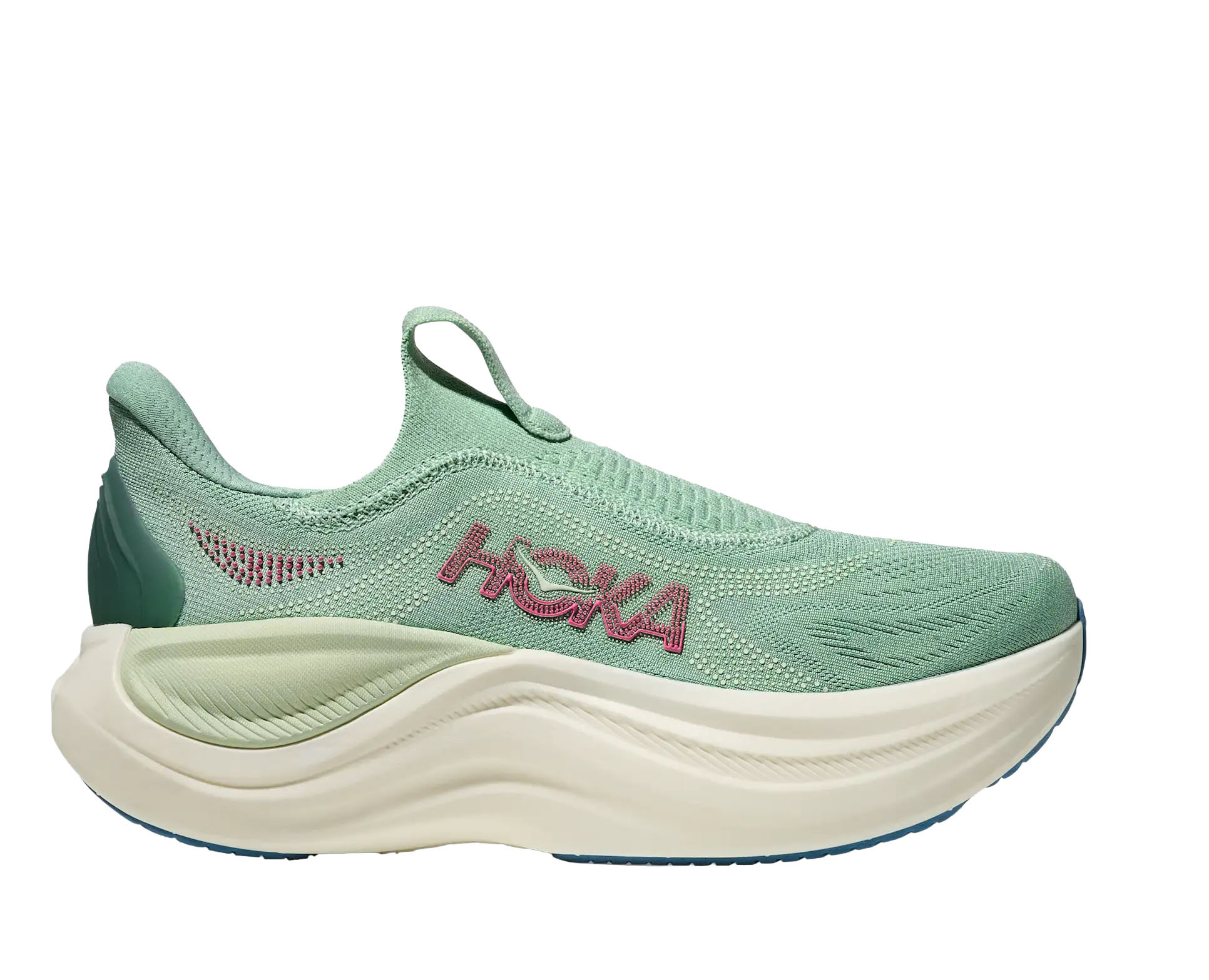 HOKA ONE ONE WOMEN'S SKYWARD LACELESS-JADEITE/SEA GLASS