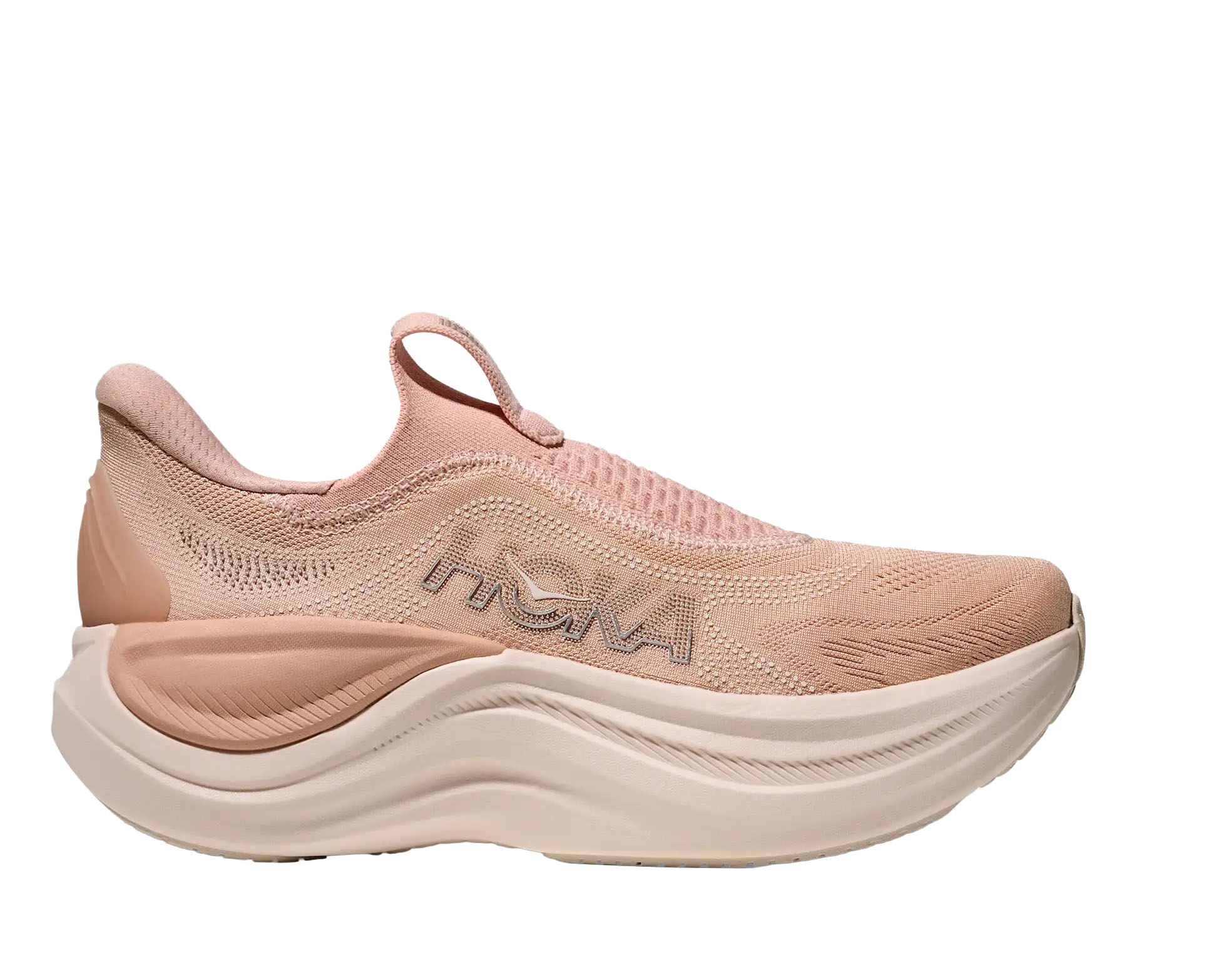 HOKA ONE ONE WOMEN'S SKYWARD LACELESS-ROSE LATTE/ROSE CREAM