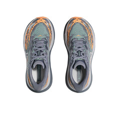 HOKA ONE ONE WOMEN'S STINSON 7-GREY SKIES/PALE TANGERINE