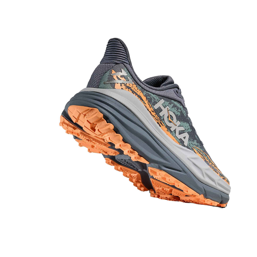 HOKA ONE ONE WOMEN'S STINSON 7-GREY SKIES/PALE TANGERINE