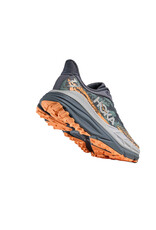 HOKA ONE ONE WOMEN'S STINSON 7-GREY SKIES/PALE TANGERINE
