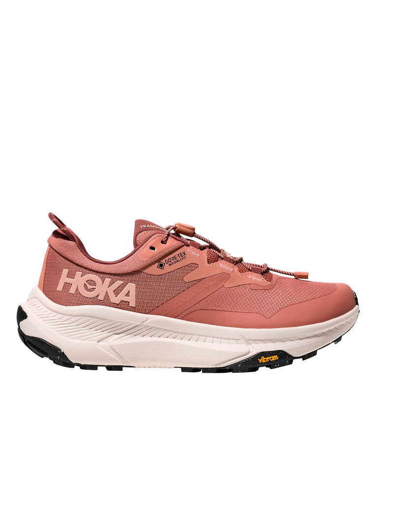 HOKA ONE ONE WOMEN'S TRANSPORT GTX-BLUSH/ROSE CREAM