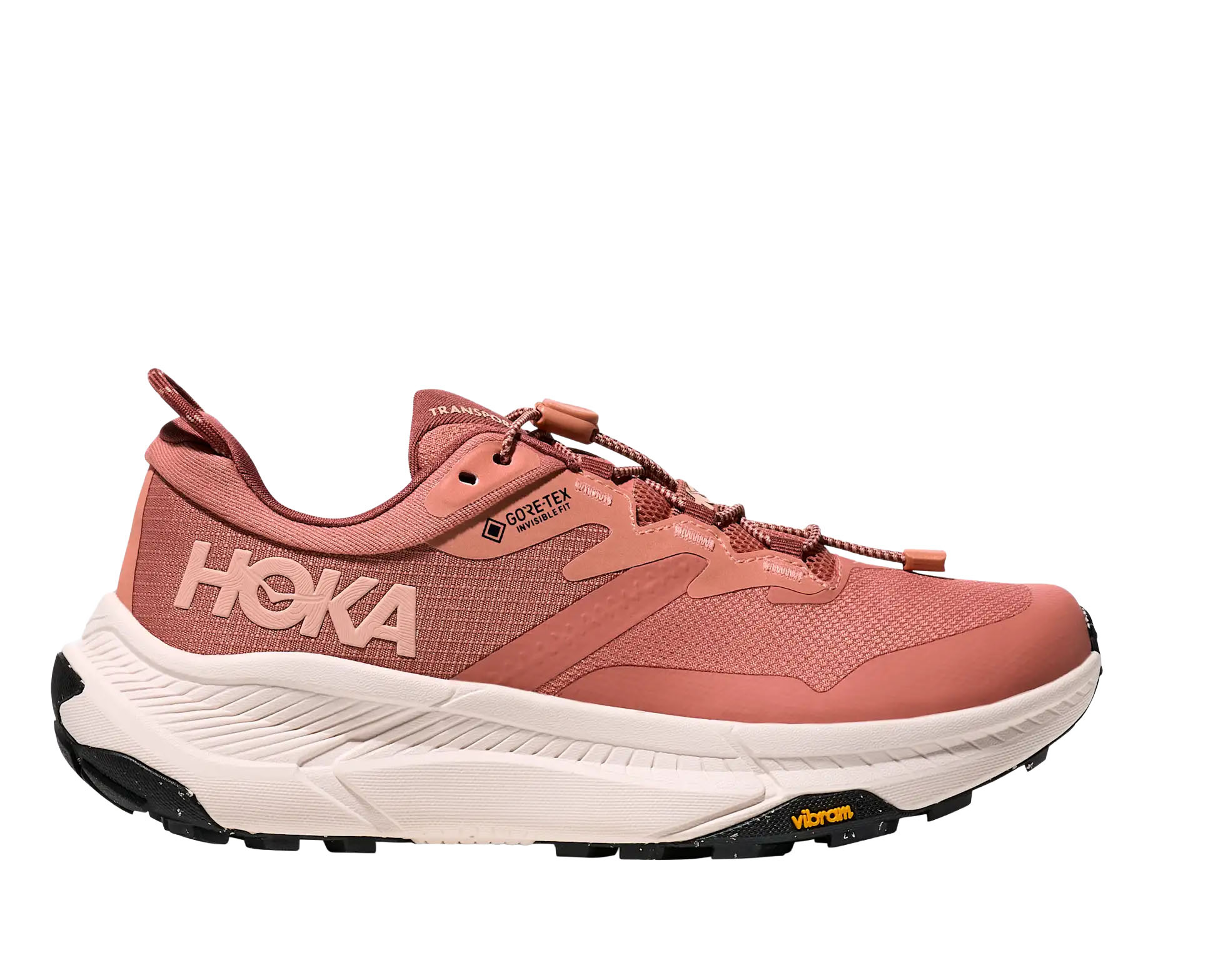 (取寄) ホカオネオネ レディース トランスポート ゴア-テックス Hoka women Transport GORE-TEX Blush/Rose Cream WOMEN'S TRANSPORT GTX-BLUSH/ROSE CREAM - Bend Shoe Co