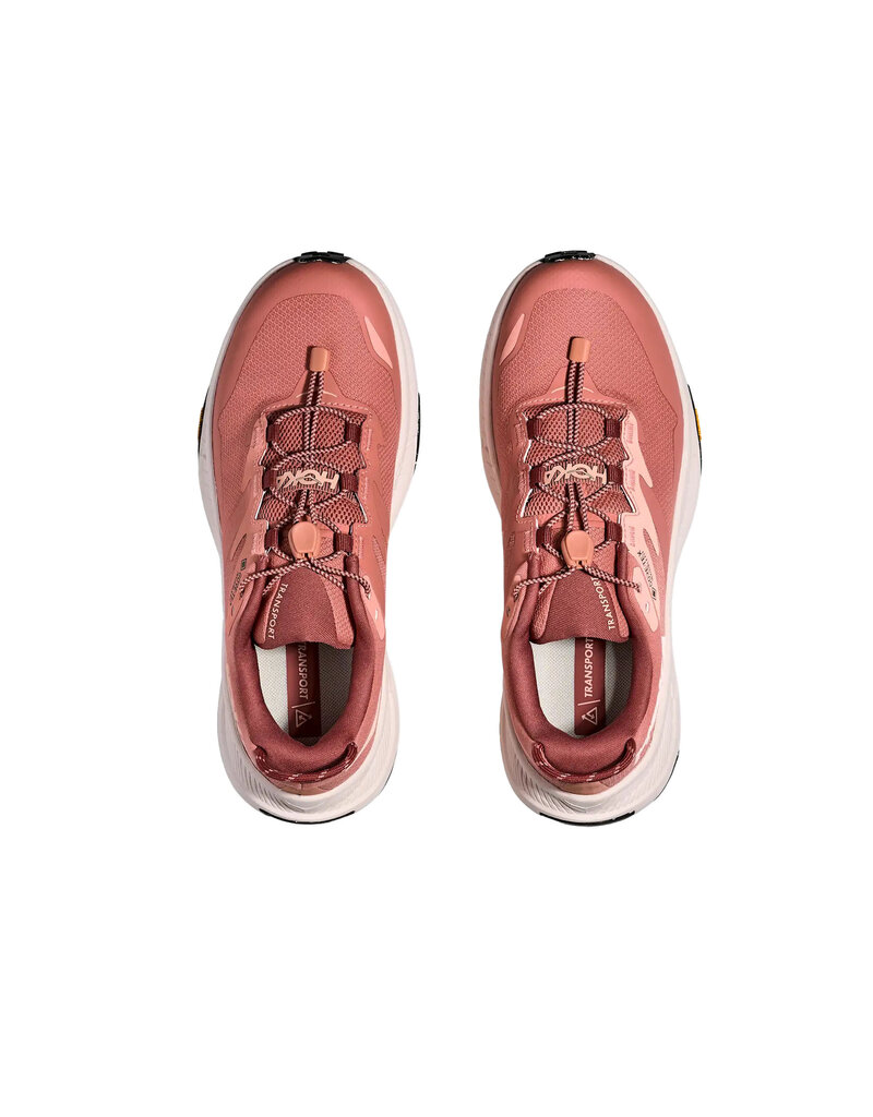 HOKA ONE ONE WOMEN'S TRANSPORT GTX-BLUSH/ROSE CREAM