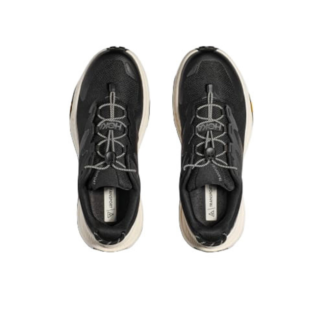 HOKA ONE ONE WOMEN'S TRANSPORT-BLACK/ALABASTER