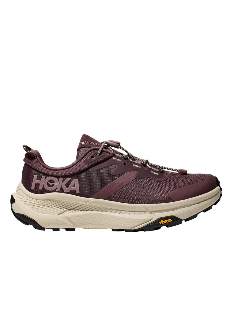 HOKA ONE ONE WOMEN'S TRANSPORT-SMOKY QUARTZ/OAT MILK