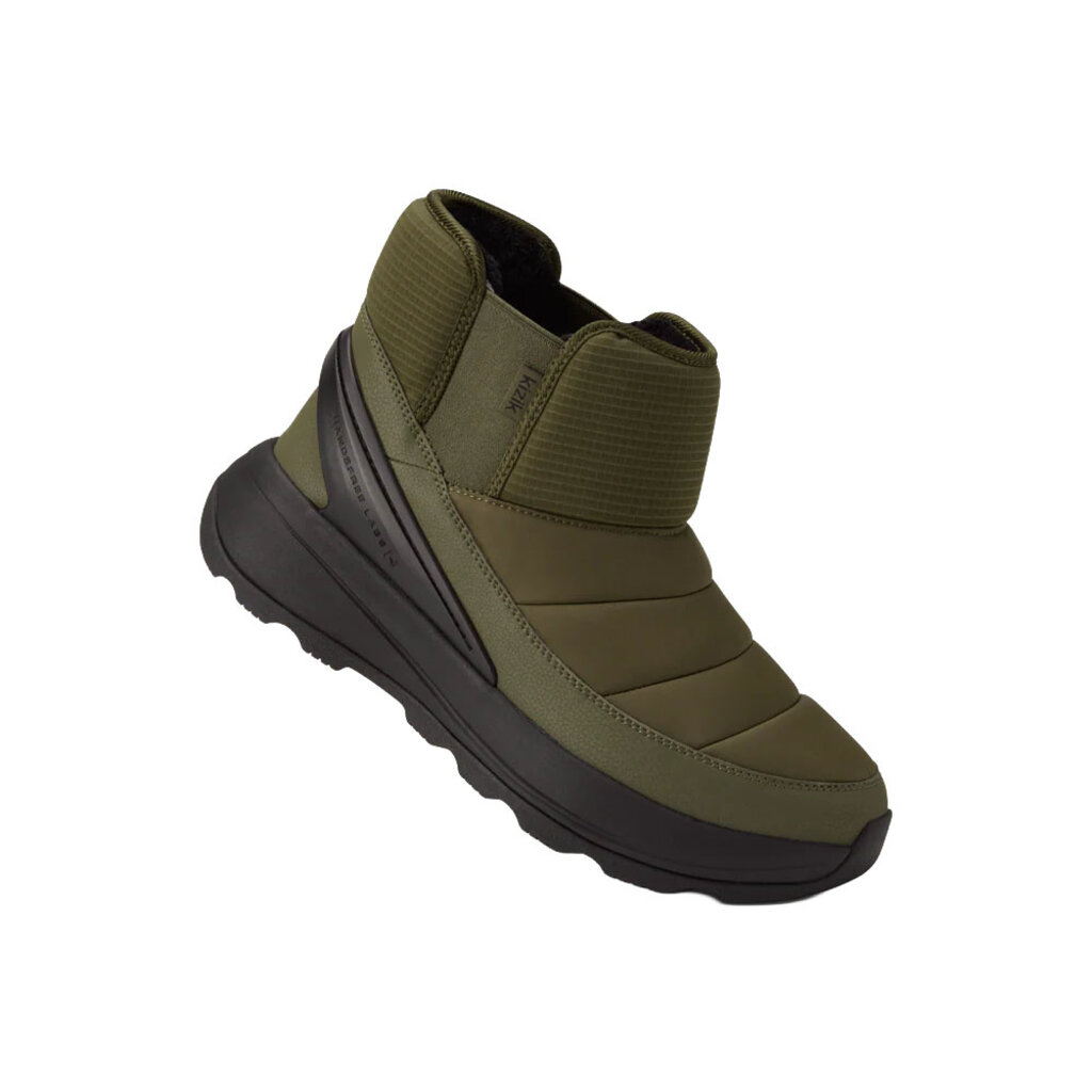 KIZIK MEN'S JUNO 2 LOW-DARK OLIVE/BLACK
