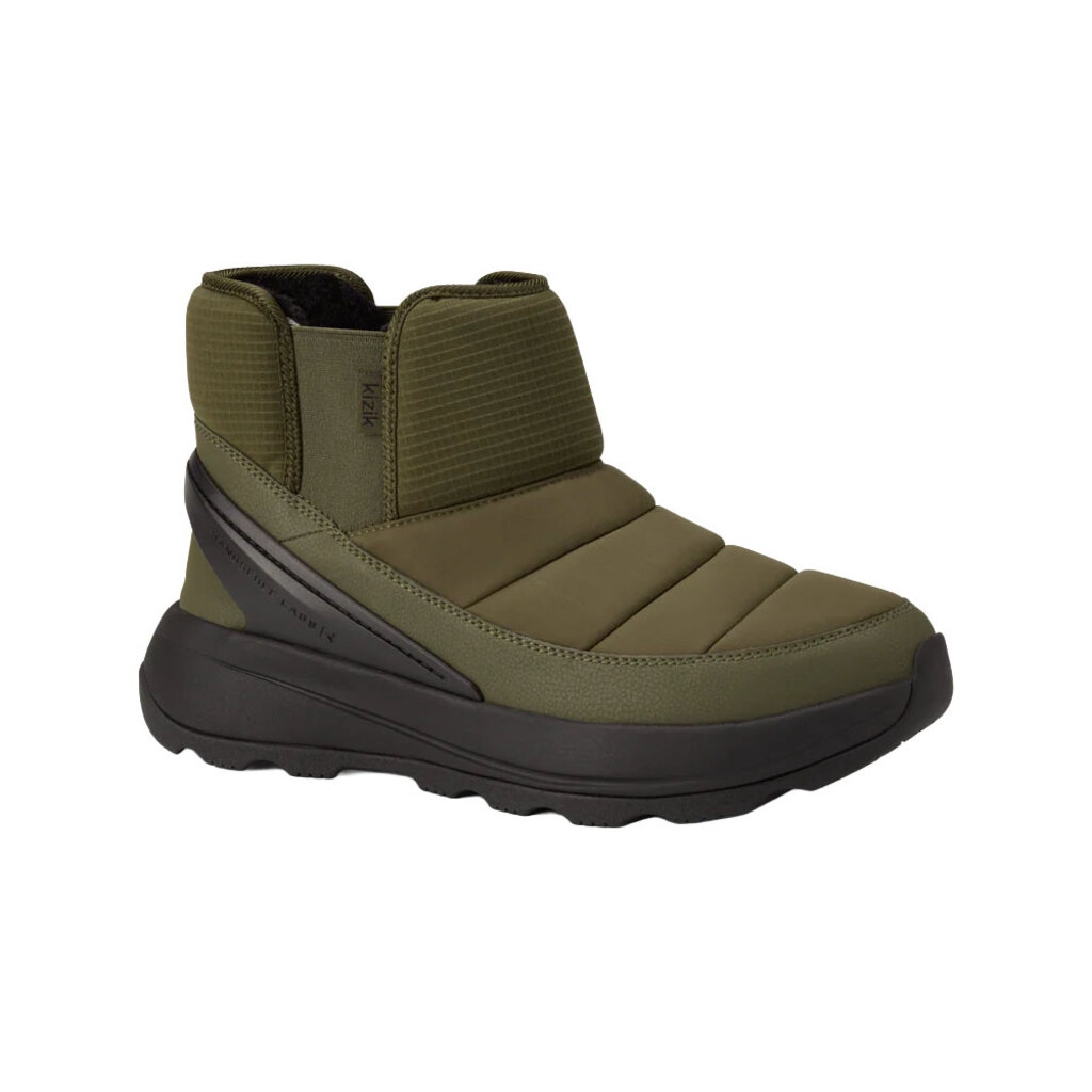 KIZIK MEN'S JUNO 2 LOW-DARK OLIVE/BLACK