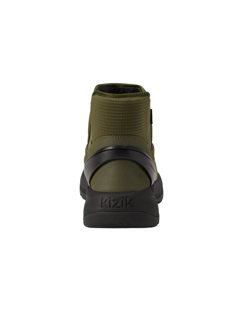 KIZIK MEN'S JUNO 2 LOW-DARK OLIVE/BLACK