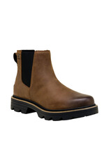 SOREL WOMEN'S REVEL RD CHELSEA WATERPROOF-TOBACCO/BLACK