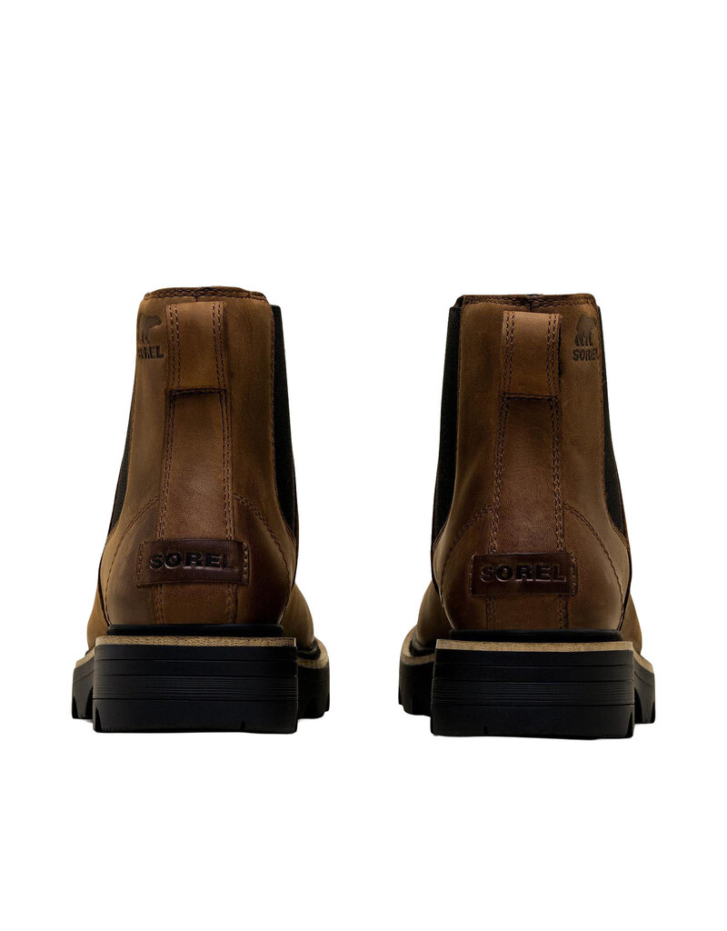 SOREL WOMEN'S REVEL RD CHELSEA WATERPROOF-TOBACCO/BLACK