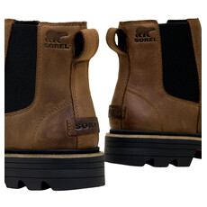 SOREL WOMEN'S REVEL RD CHELSEA WATERPROOF-TOBACCO/BLACK