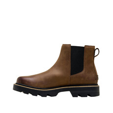 SOREL WOMEN'S REVEL RD CHELSEA WATERPROOF-TOBACCO/BLACK