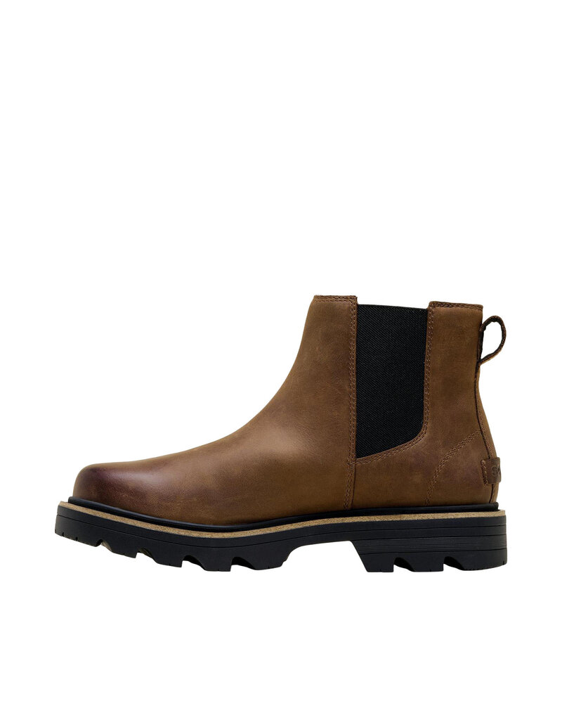 SOREL WOMEN'S REVEL RD CHELSEA WATERPROOF-TOBACCO/BLACK