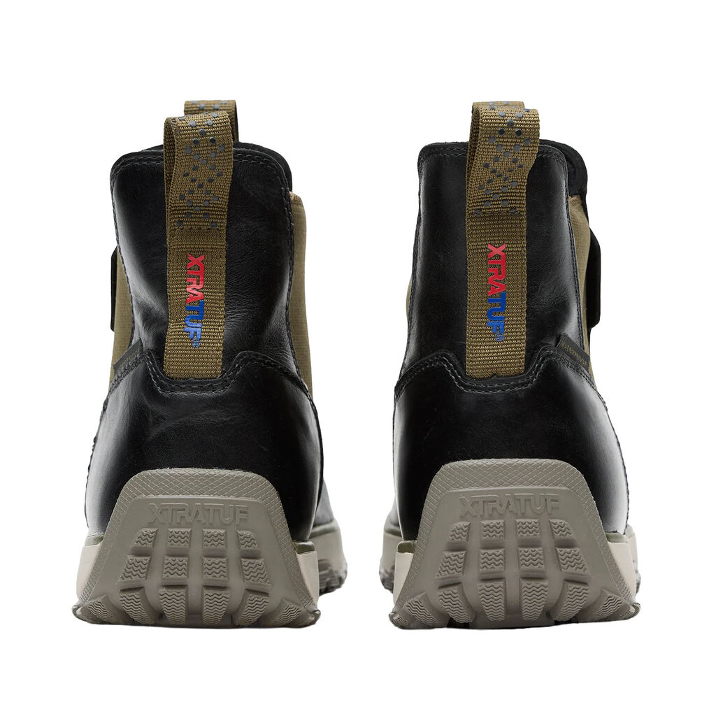 XTRATUF MEN'S ADB LEATHER-PIRATE BLACK