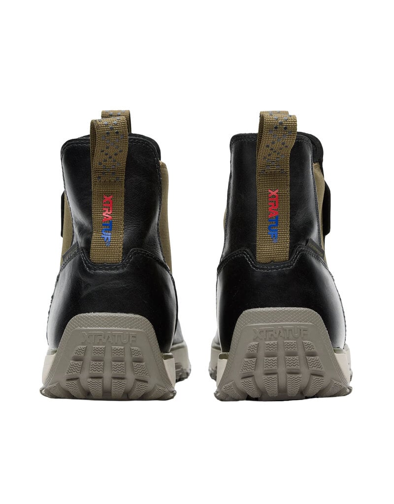 XTRATUF MEN'S ADB LEATHER-PIRATE BLACK