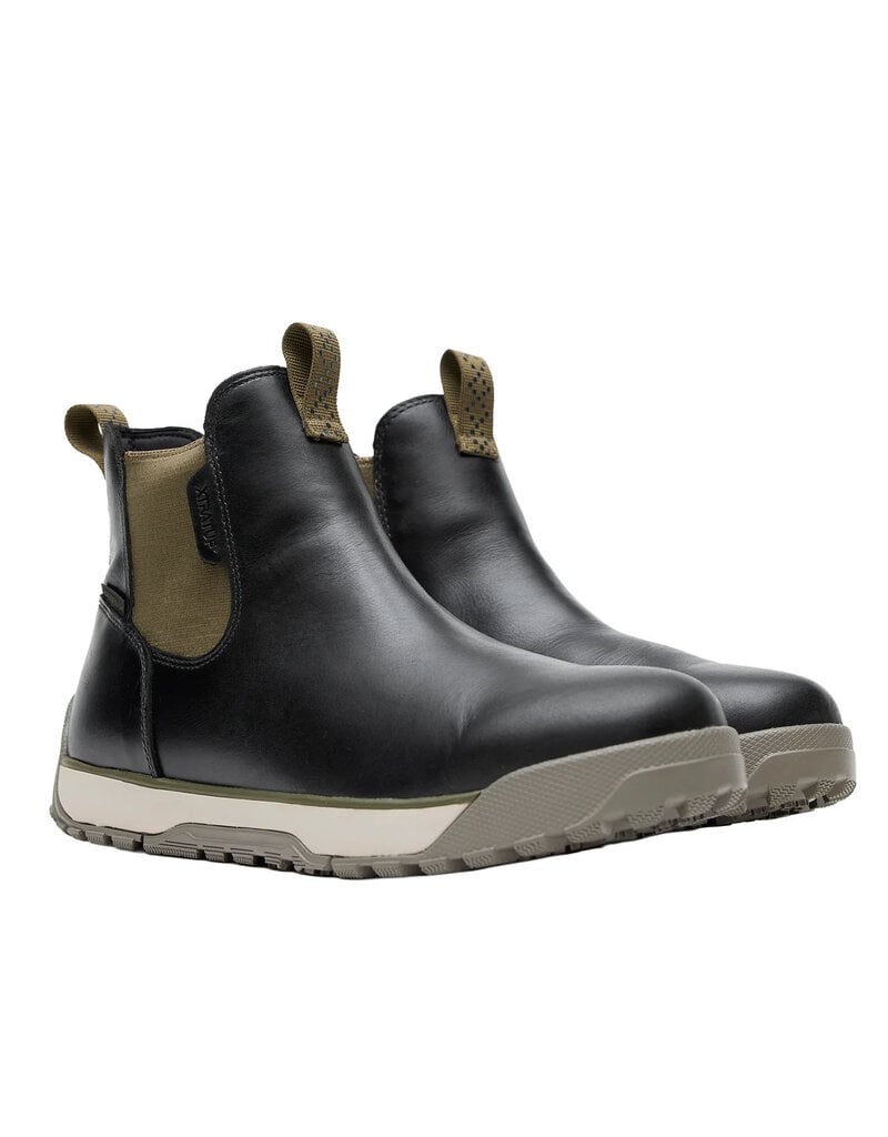 XTRATUF MEN'S ADB LEATHER-PIRATE BLACK