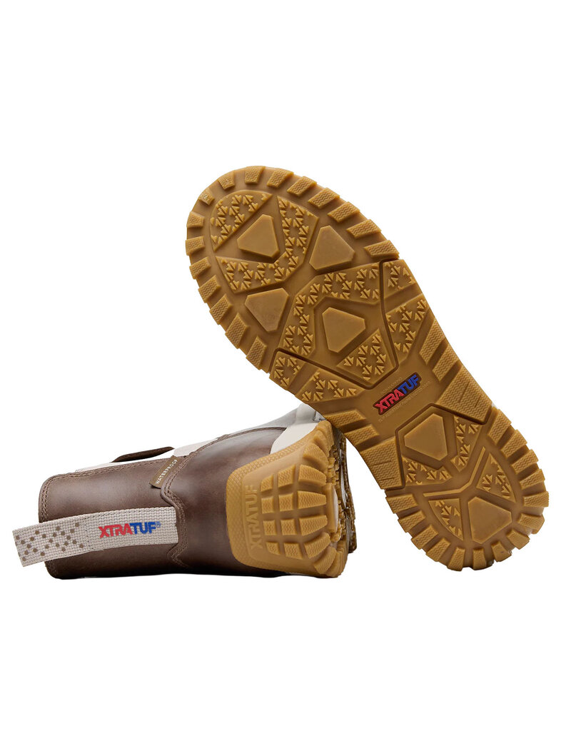 XTRATUF WOMEN'S ADB LEATHER-FOSSIL/STONE