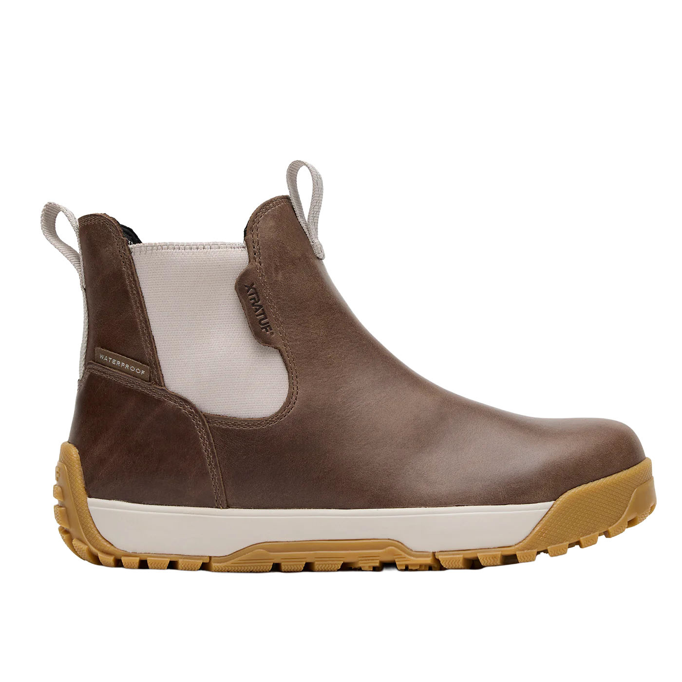 XTRATUF WOMEN'S ADB LEATHER-FOSSIL/STONE