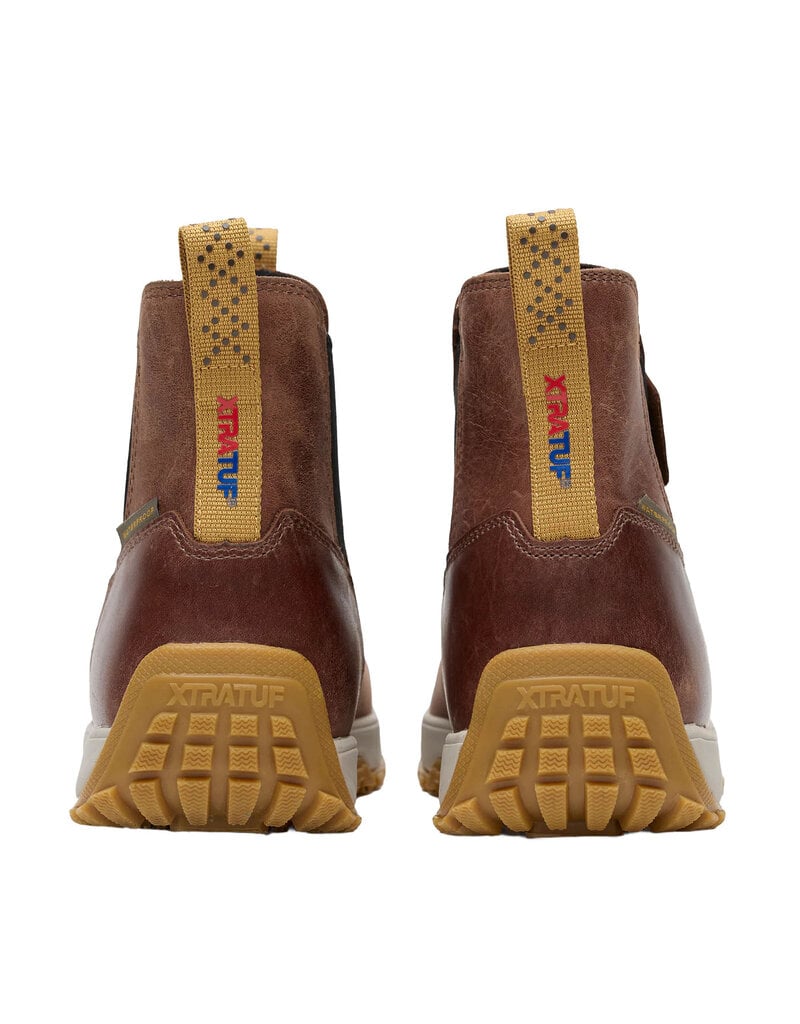 XTRATUF MEN'S ADB LEATHER-EARTH BROWN