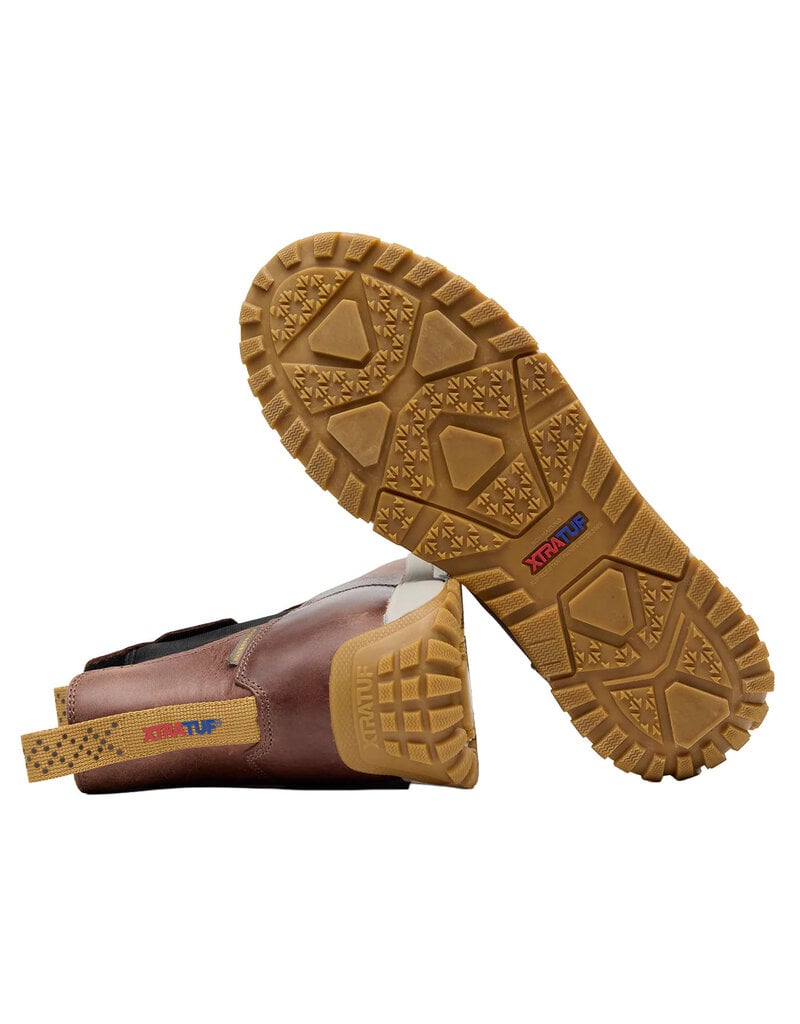 XTRATUF MEN'S ADB LEATHER-EARTH BROWN